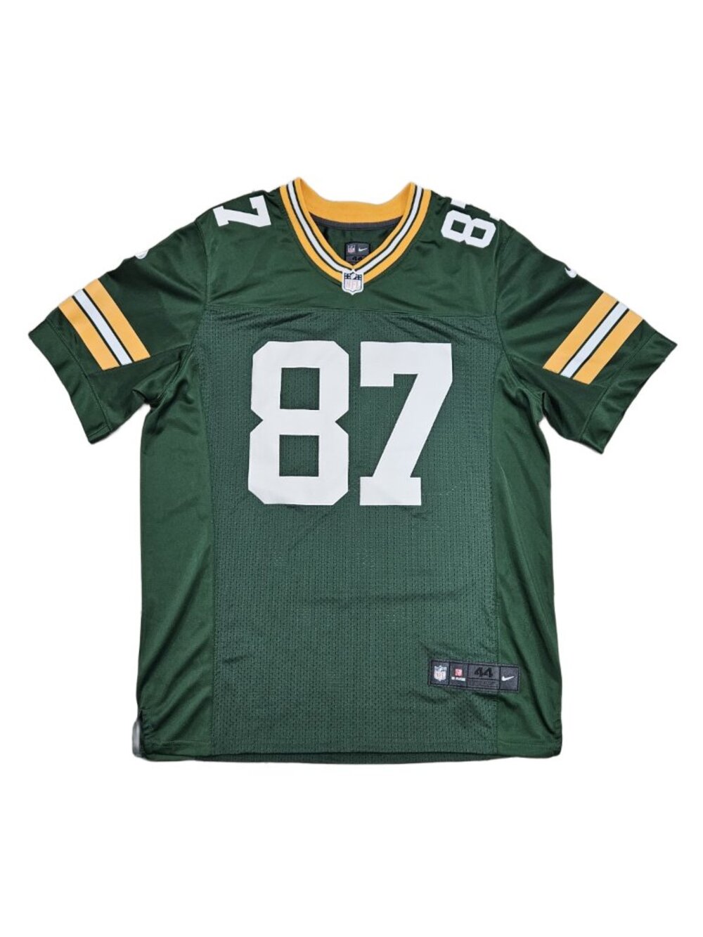 Green Bay Packers Jordy Nelson #87 Nike Elite Jersey Size 44